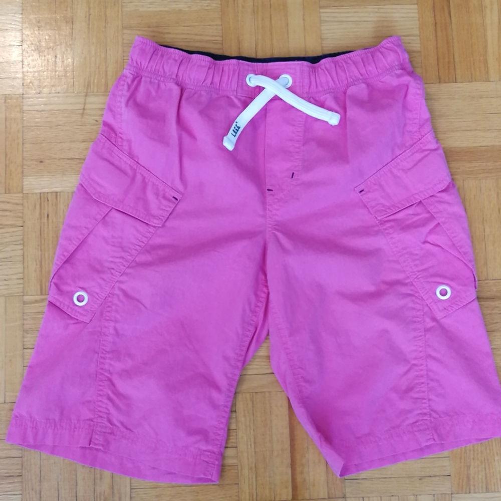 HM Boy 9-10y  Pink Cargo Shorts